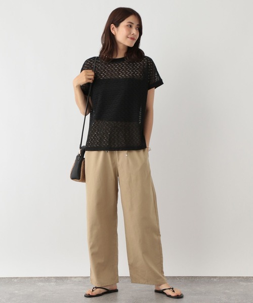 FOUND GOOD(ファウンドグッド)の「ソウレースFS(Tシャツ/カットソー・レディース・ネイビー/ブラック/ホワイト系5・S/M/L)」の6枚目の写真