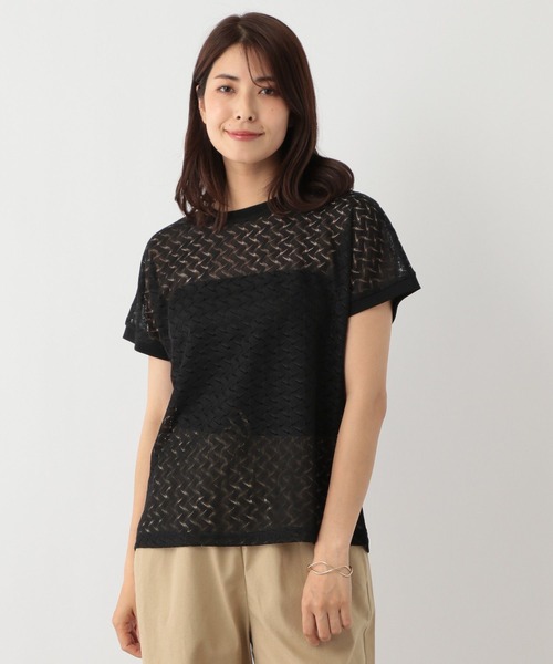 FOUND GOOD(ファウンドグッド)の「ソウレースFS(Tシャツ/カットソー・レディース・ネイビー/ブラック/ホワイト系5・S/M/L)」の4枚目の写真