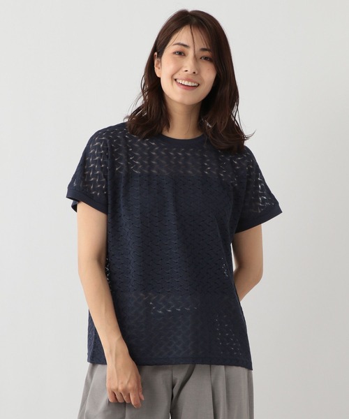 FOUND GOOD(ファウンドグッド)の「ソウレースFS(Tシャツ/カットソー・レディース・ネイビー/ブラック/ホワイト系5・S/M/L)」の22枚目の写真