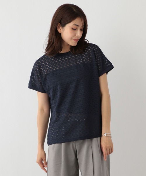 FOUND GOOD(ファウンドグッド)の「ソウレースFS(Tシャツ/カットソー・レディース・ネイビー/ブラック/ホワイト系5・S/M/L)」の21枚目の写真