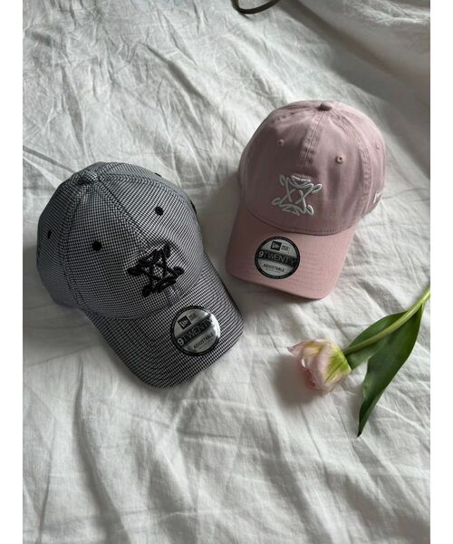 NEW ERA（ニューエラ）の「【NEW ERA×dazzlin】9TWENTY（キャップ・レディース・ピンク/その他1・FREE）」の7枚目の写真