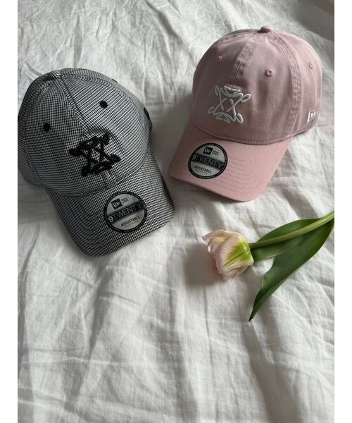 NEW ERA（ニューエラ）の「【NEW ERA×dazzlin】9TWENTY（キャップ・レディース・ピンク/その他1・FREE）」の6枚目の写真