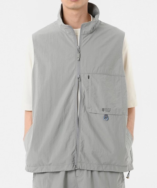 New Balance Oversized Stand Neck Vest（ニューバランス オーバー