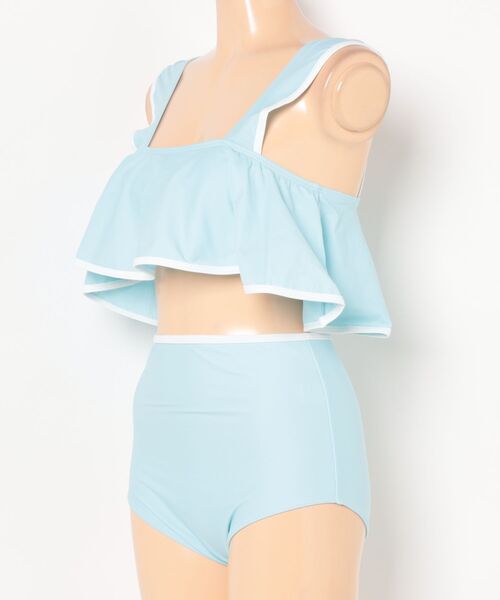 セール】フリルトリムタンキニ（水着）｜PIN（ピン）のファッション