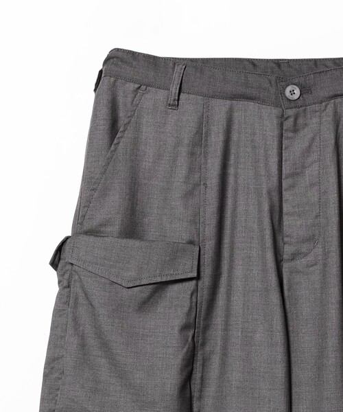 NULL（ヌル）の「【別注】NULL / Outside Slacks（その他パンツ・メンズ・ブラック/グレー・LARGE/MEDIUM/SMALL/X-LARGE）」の20枚目の写真