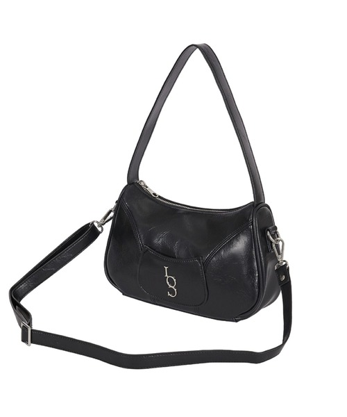 ショルダーバッグ・ポシェット ILLIGO Signature Bag Black セール】【ILLIGO】シグネチャー バッグ SIGNATURE BAG