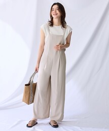 【2SET】プルオーバー×キャミサロペットセット