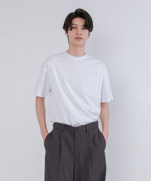 FREAK'S STORE(フリークスストア)の「限定展開 ローソン×FREAK'S STORE リラックスフィット コンフォータブル Tシャツ / ローソンフリーク(Tシャツ/カットソー・メンズ・ホワイト/ブラック/チャコールグレー・0/1)」の15枚目の写真