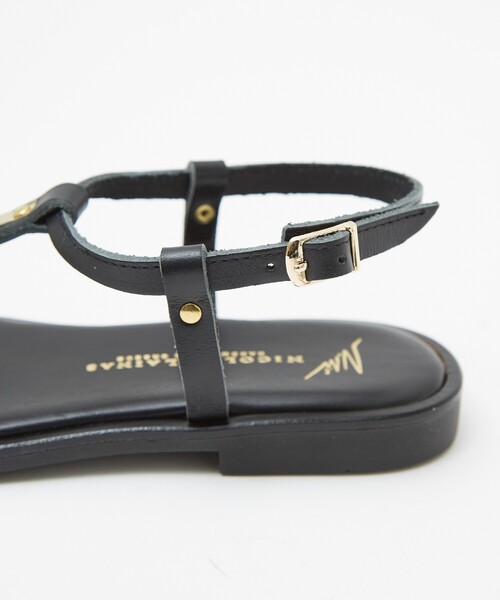 qualite(カリテ)の「【NICOLAS LAINAS】トングストラップサンダル(サンダル・レディース・チョコ・37)」の15枚目の写真