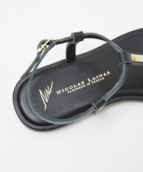 qualite(カリテ)の「【NICOLAS LAINAS】トングストラップサンダル(サンダル・レディース・チョコ・37)」の14枚目の写真