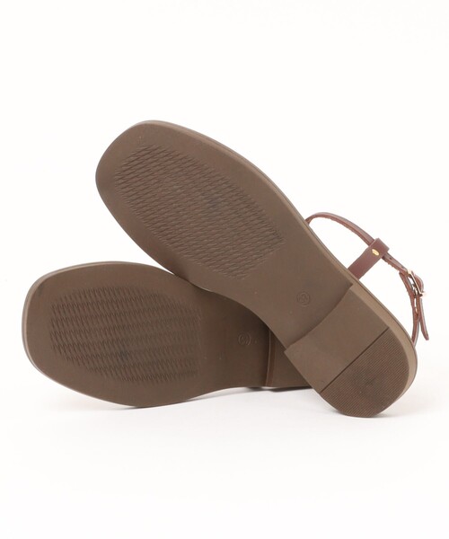 qualite(カリテ)の「【NICOLAS LAINAS】トングストラップサンダル(サンダル・レディース・チョコ・37)」の12枚目の写真