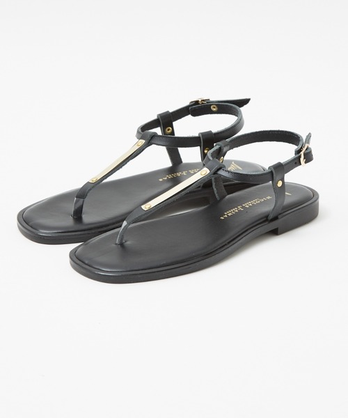 qualite(カリテ)の「【NICOLAS LAINAS】トングストラップサンダル(サンダル・レディース・チョコ・37)」の6枚目の写真
