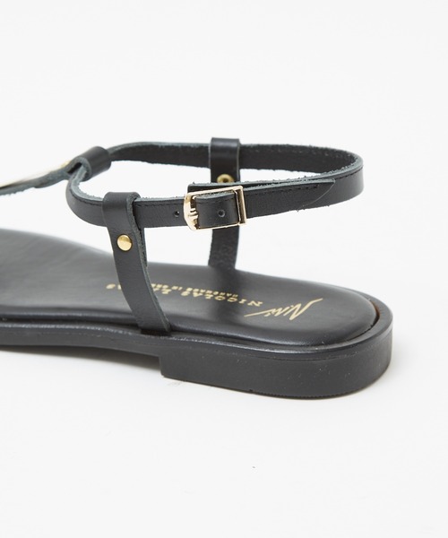qualite(カリテ)の「【NICOLAS LAINAS】トングストラップサンダル(サンダル・レディース・チョコ・37)」の10枚目の写真