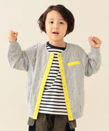 BEAMS mini(ビームスミニ)のカット キルト ジャケット 2025FW(90〜150cm)(カーディガン/ボレロ)