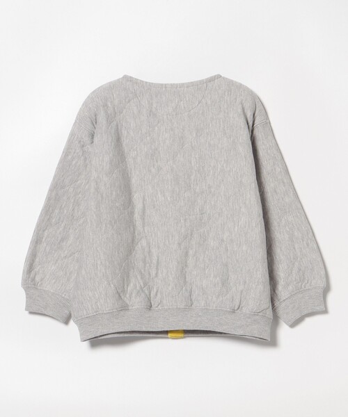 BEAMS mini（ビームスミニ）の「カット キルト ジャケット 2025FW（90～150cm）（カーディガン/ボレロ・キッズ・ネイビー/ライトグレー・100/130/120/90/150/110/140）」の12枚目の写真