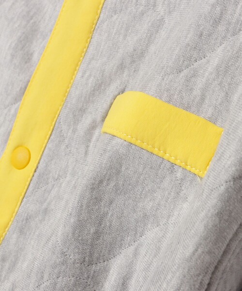 BEAMS mini（ビームスミニ）の「カット キルト ジャケット 2025FW（90～150cm）（カーディガン/ボレロ・キッズ・ネイビー/ライトグレー・100/130/120/90/150/110/140）」の13枚目の写真