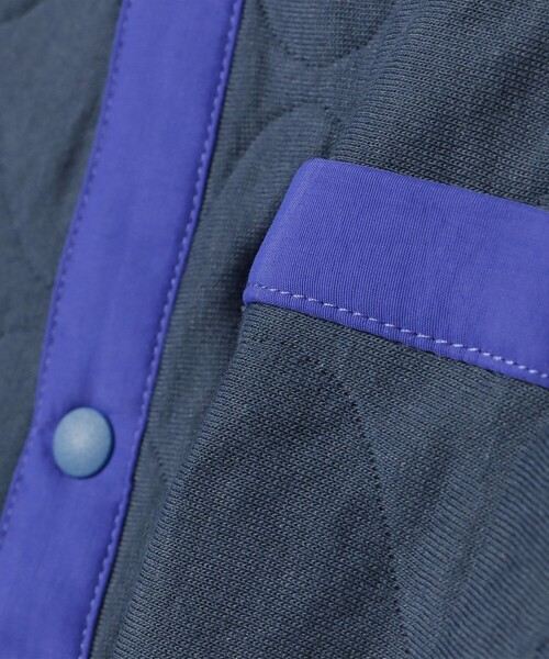 BEAMS mini（ビームスミニ）の「カット キルト ジャケット 2025FW（90～150cm）（カーディガン/ボレロ・キッズ・ネイビー/ライトグレー・100/130/120/90/150/110/140）」の16枚目の写真