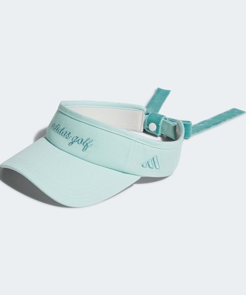 adidas（アディダス）の「ベロアリボン バイザー【adidas Golf/アディダスゴルフ】（サンバイザー・レディース・ブラウン/ブルー/ホワイト/ブラック・LARGE/MEDIUM）」の4枚目の写真
