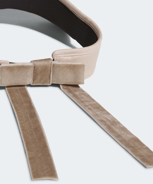 adidas（アディダス）の「ベロアリボン バイザー【adidas Golf/アディダスゴルフ】（サンバイザー・レディース・ブラウン/ブルー/ホワイト/ブラック・LARGE/MEDIUM）」の13枚目の写真