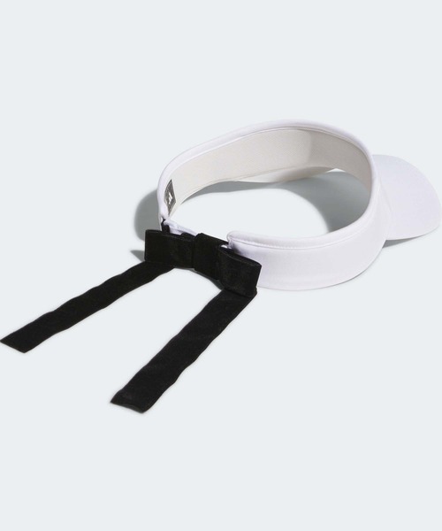 adidas（アディダス）の「ベロアリボン バイザー【adidas Golf/アディダスゴルフ】（サンバイザー・レディース・ブラウン/ブルー/ホワイト/ブラック・LARGE/MEDIUM）」の5枚目の写真