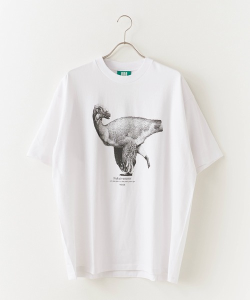 WBSB(ダブルビーエスビー)の「WBSB/ダブルビーエスビー Fukuivenator S/S TEE Tシャツ メンズ 秋物 秋服 2026年秋冬(Tシャツ/カットソー・メンズ・サンドベージュ/ホワイト/グレー・XL/L/M)」の4枚目の写真