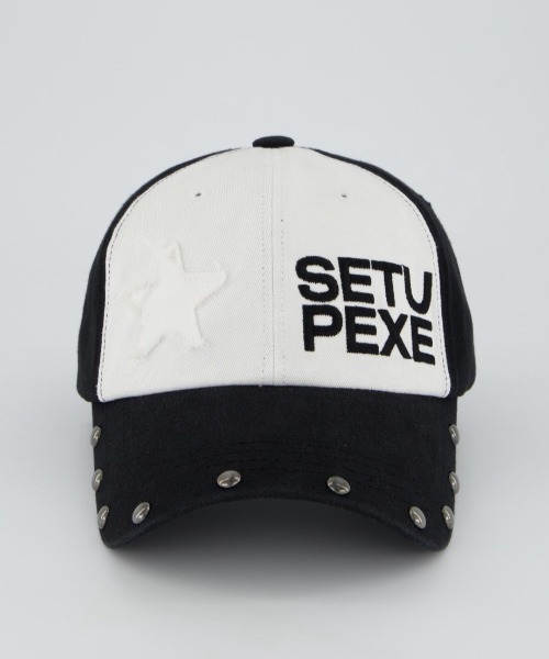 ★SETUP-EXE★ STUDDED LOGO BALL CAP SETUP‐EXE】STUDDED LOGO BALL CAP / 【セットアップエグゼ