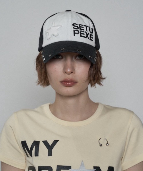 ★SETUP-EXE★ STUDDED LOGO BALL CAP SETUP‐EXE】STUDDED LOGO BALL CAP / 【セットアップエグゼ