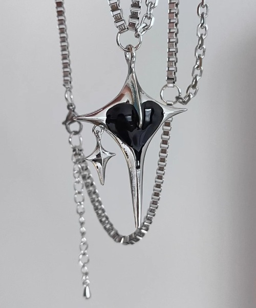GEM KINGDOM クロスモチーフネックレス GEM KINGDOM クロス型リバーシブルモチーフ ネックレス