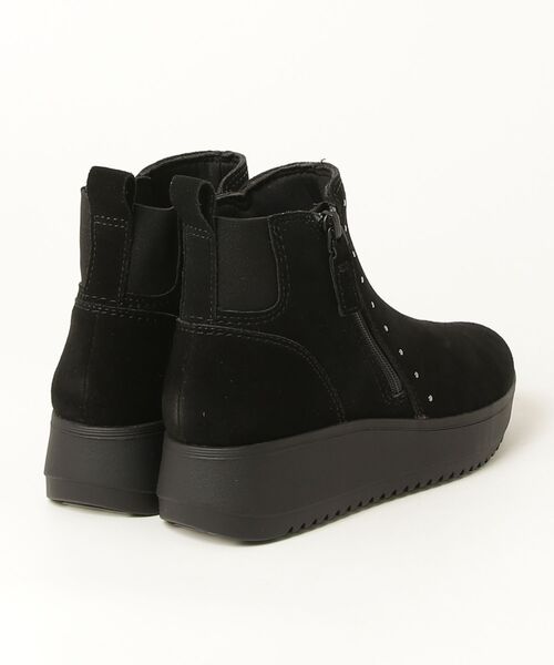 Clarks（クラークス）の「Zylah Willow / ザイラウィロー（ブラックスエード）（ブーツ・レディース・ブラック・UK6/UK5.5/UK5/UK4.5/UK4/UK3.5/UK3）」の2枚目の写真