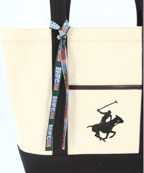 BACKYARD FAMILY(バックヤードファミリー)の「BEVERLY HILLS POLO CLUB キャンバストートバッグL BH1008N(トートバッグ・レディース・グレー系その他・FREE)」の10枚目の写真