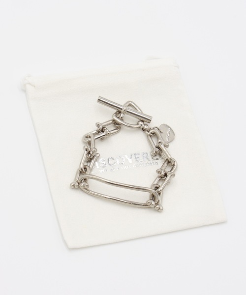 DISCOVERED（ディスカバード）の「TIFFABONE BRACELET 02（ブレスレット・メンズ・シルバー・FREE）」の2枚目の写真