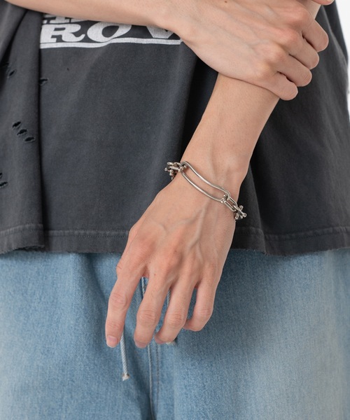 DISCOVERED（ディスカバード）の「TIFFABONE BRACELET 02（ブレスレット・メンズ・シルバー・FREE）」の5枚目の写真