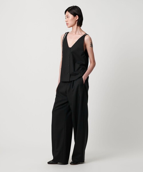 AEWEN MATOPH ポリエステル シャーリング キャミソール AEWEN MATOPH（イウエン マトフ）の「＜AEWEN MATOPH＞ポリエステル