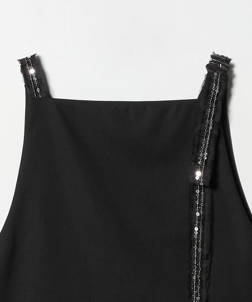 AEWEN MATOPH（イウエン マトフ）の「＜AEWEN MATOPH＞スパンコールテープ 2WAYジレキャミソール（キャミソール・レディース・オリーブ/ブラック・FREE）」の7枚目の写真
