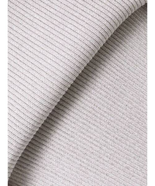 LAGUNAMOON（ラグナムーン）の「アシメオフショルリブニットワンピース（ワンピース・レディース・ライトグレー/ブラック/ミント・MEDIUM/SMALL）」の19枚目の写真