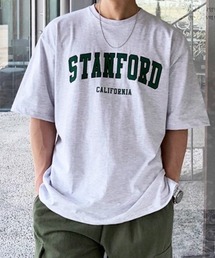 【NOWLE】STANFORD CALIFORNIA カレッジ ロゴ 半袖 Tシャツ