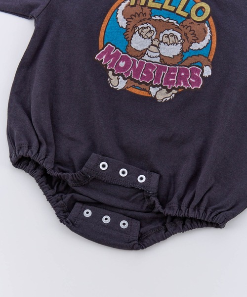 Ocean&Ground(オーシャン&グラウンド)の「HELLO MONSTERSプリントボディシャツ(その他ベビーウェア・キッズ・ホワイト/ブラック/クリーム・70/80)」の8枚目の写真