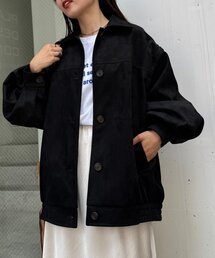 CIAOPANIC TYPY | 【マルチウェイ】スウェードライクオーバージャケット(ブルゾン)