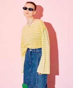 トップス maison special MAISON SPECIAL ニット セーター Lace Up Knit Tops/レース