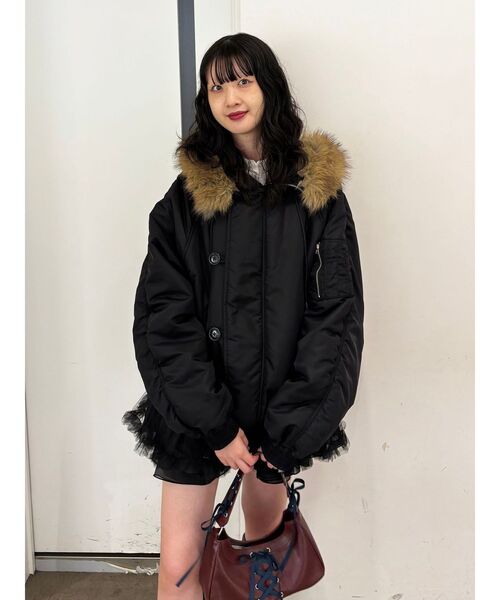 jouetie❤️ルーズN2Bブルゾン・ネイビー ルーズN2Bブルゾン[品番：MKSW0066245]｜jouetie（ジュエティ）の