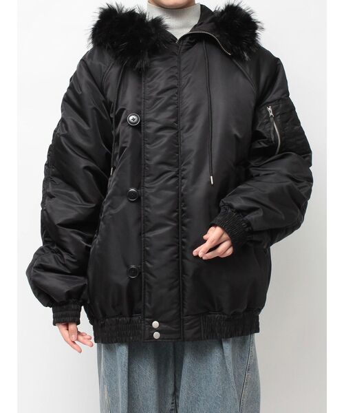 jouetie❤️ルーズN2Bブルゾン・ネイビー ルーズN2Bブルゾン[品番：MKSW0066245]｜jouetie（ジュエティ）の