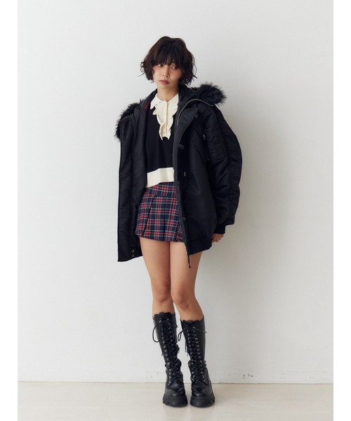 セール】ルーズN-2Bブルゾン ファーフード付き（ブルゾン）｜jouetie