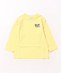 キッズのTシャツ/カットソー（イエロー/黄色系・ガールズ/長袖