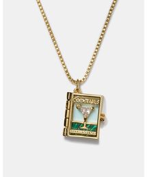 kate spade new york（ケイトスペード ニューヨーク）の「ページ ターナー ブック ペンダント（ネックレス・メンズ）」