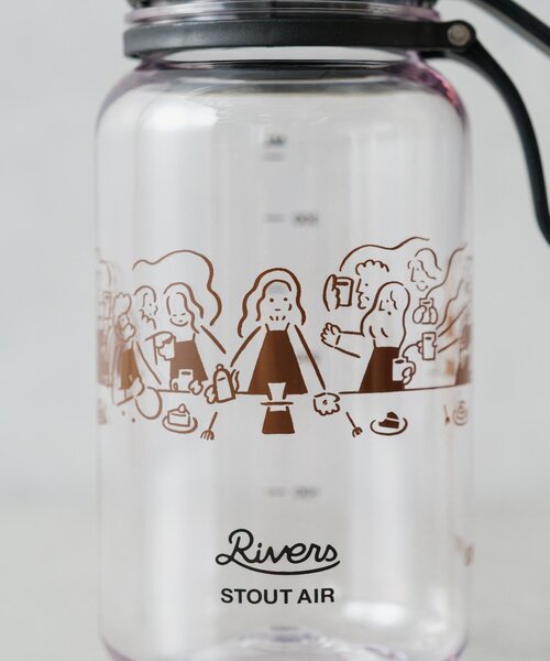 BIRTHDAY BAR(バースデイバー)の「【RIVERSE×COFFEE BOY】スタウトエア 400ml LAST AFTER COFFEE(水筒・レディース・ブラック・0)」の5枚目の写真