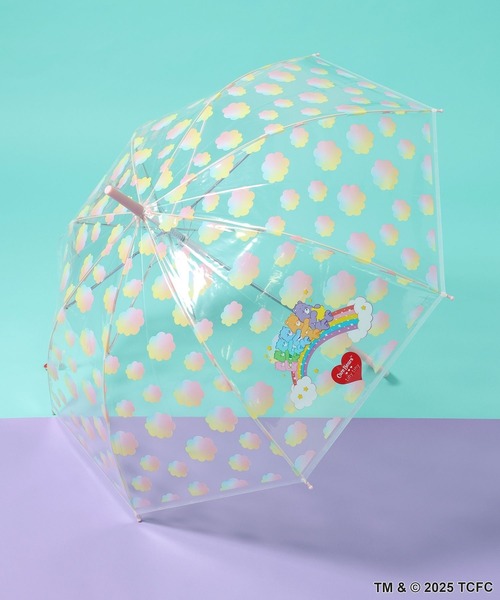 tiny tiny（ティニーティニー）の「【ケアベア(TM)】コラボビニール傘[tiny tiny(ティニーティニー)]（長傘・レディース・その他1/ラベンダー・0）」の3枚目の写真