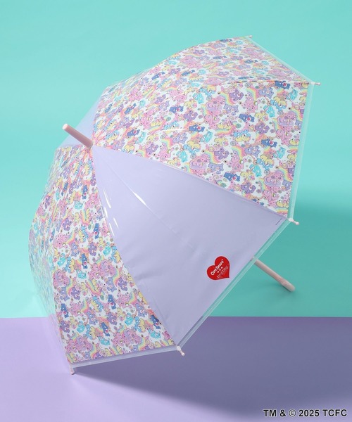 tiny tiny（ティニーティニー）の「【ケアベア(TM)】コラボビニール傘[tiny tiny(ティニーティニー)]（長傘・レディース・その他1/ラベンダー・0）」の4枚目の写真