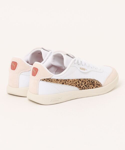 PUMA(プーマ)の「PUMA プーマ VIKKY STAR ANIMAL FLAIR レディーススニーカー 薄底(ビッキースターアニマルフレール) 404312(スニーカー・レディース・ホワイト・22.5cm/23.0cm/23.5cm/24.0cm/24.5cm/25.0cm)」の2枚目の写真