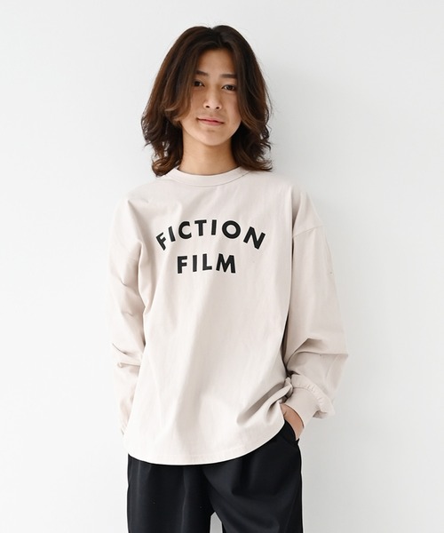GENERATOR（ジェネレーター）の「GENERATOR/ジェネレーター FICTIONFILM L/S Tシャツ（Tシャツ/カットソー・キッズ・ブラック/チャコールグレー/ベージュ系その他・M/L/XL）」の8枚目の写真