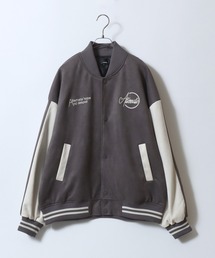 ANPAS(ApX)Faux Suede Varsity Jacket/C |CghJ tFCNXG[h X^W Y fB[X jZbNX(X^W)